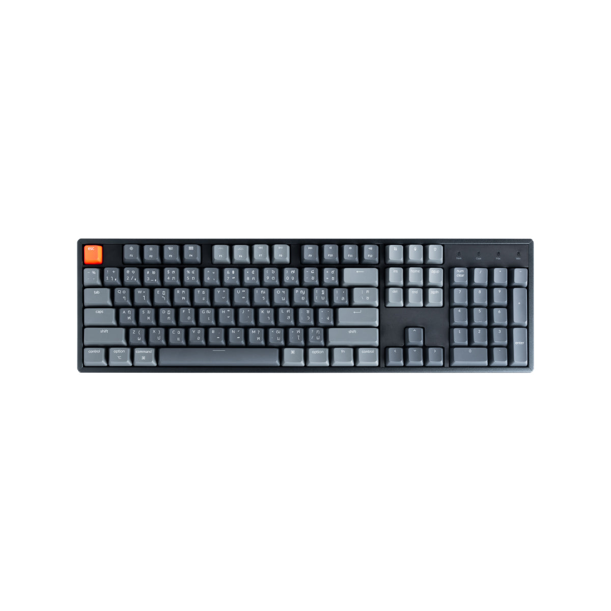 Keychron K10 Mechanical Keyboard แมคคานิคอลคีย์บอร์ดไร้สาย (Silent Switch) - Keychron Thailand