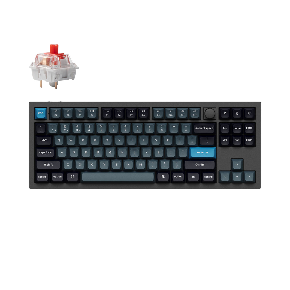 Keychron Q3 Pro Custom Mechanical Keyboard คัสต้อมแมคคานิคอลคีย์บอร์ดไร้สาย (QMK/VIA) - Keychron