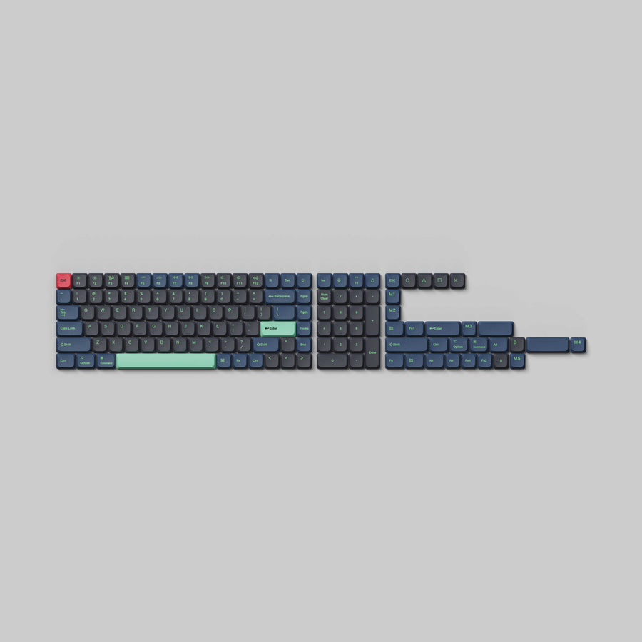 ชุดคีย์แคป Low Profile Dye-Sub PBT LSA Full Set Keycap Set