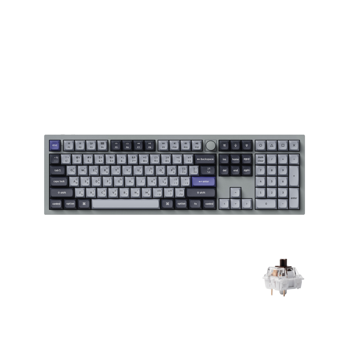 Keychron Q6 Pro QMK/VIA Wireless Custom Mechanical Keyboard - Keychron