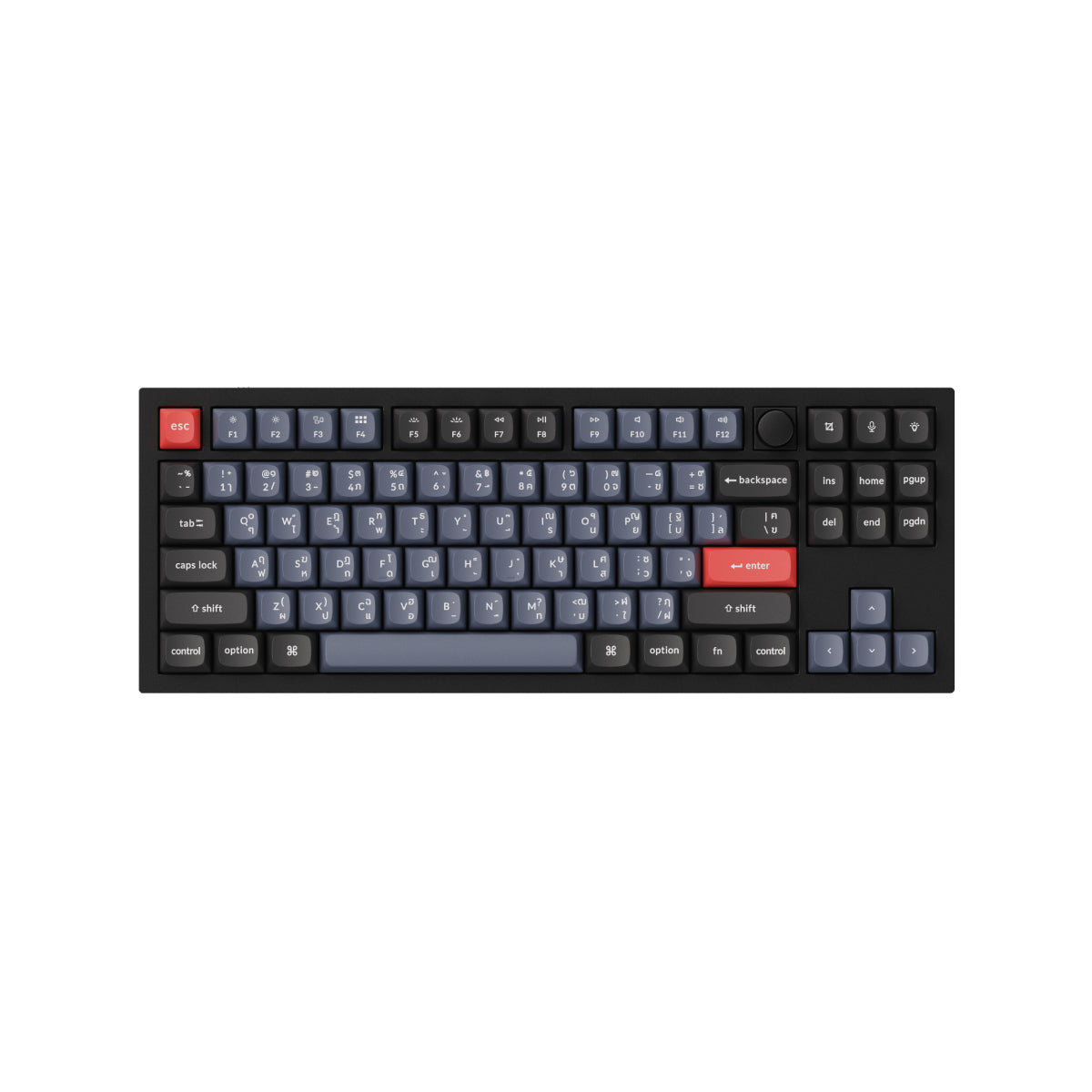 Keychron Q3 Custom Mechanical Keyboard คัสต้อมแมคคานิคอลคีย์บอร์ด (QMK/VIA) - Keychron