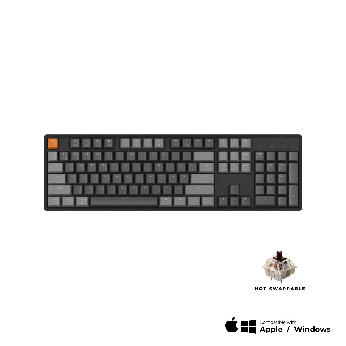 Keychron K10 Wireless Mechanical Keyboard - Keychron