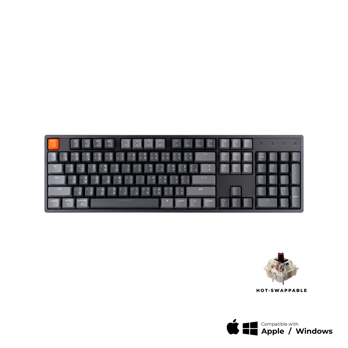 Keychron K10 Wireless Mechanical Keyboard - Keychron