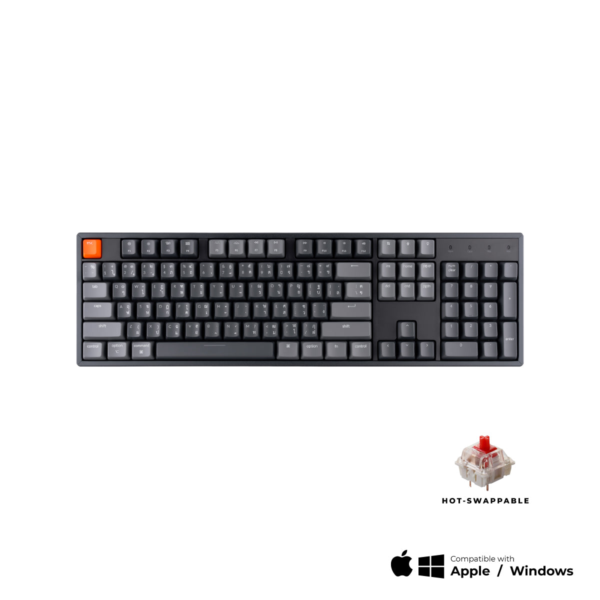 Keychron K10 Wireless Mechanical Keyboard - Keychron