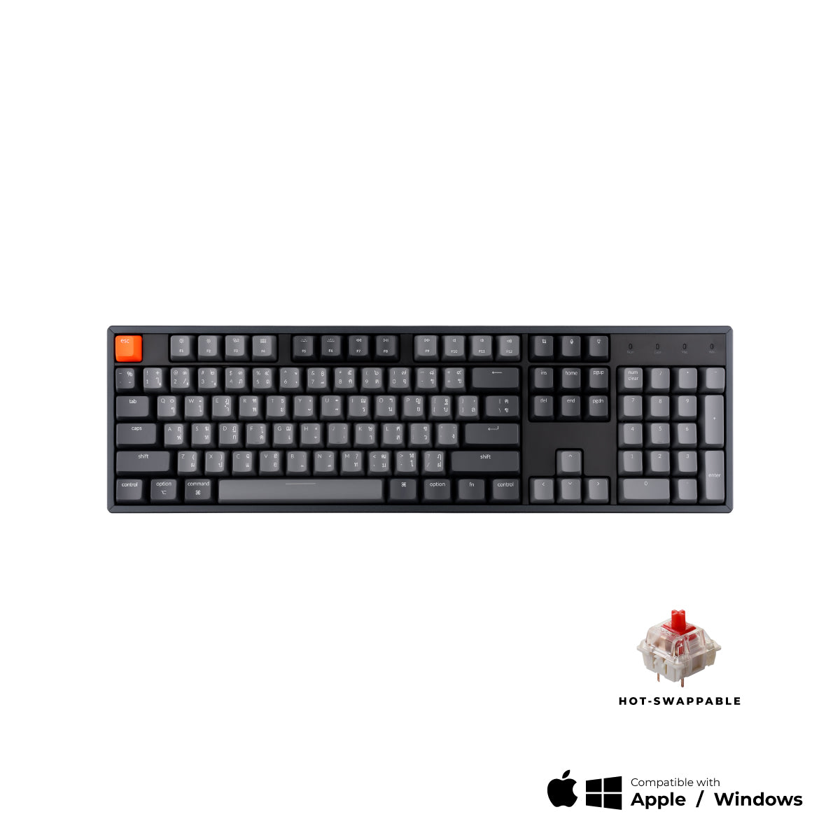 Keychron K10 Wireless Mechanical Keyboard - Keychron