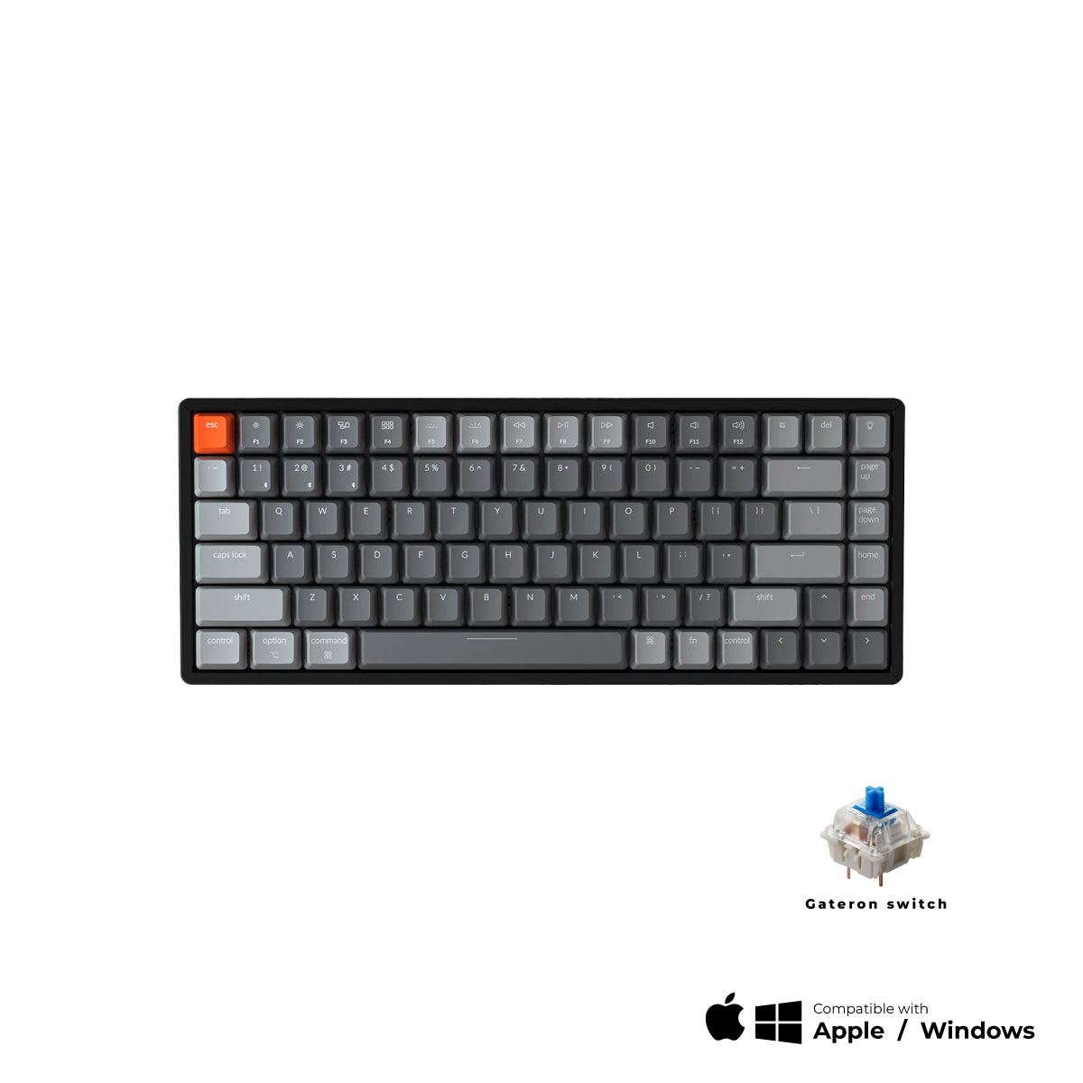 Keychron K2 V.2 Wireless Mechanical Keyboard (Non-Hot-swappable) - Keychron