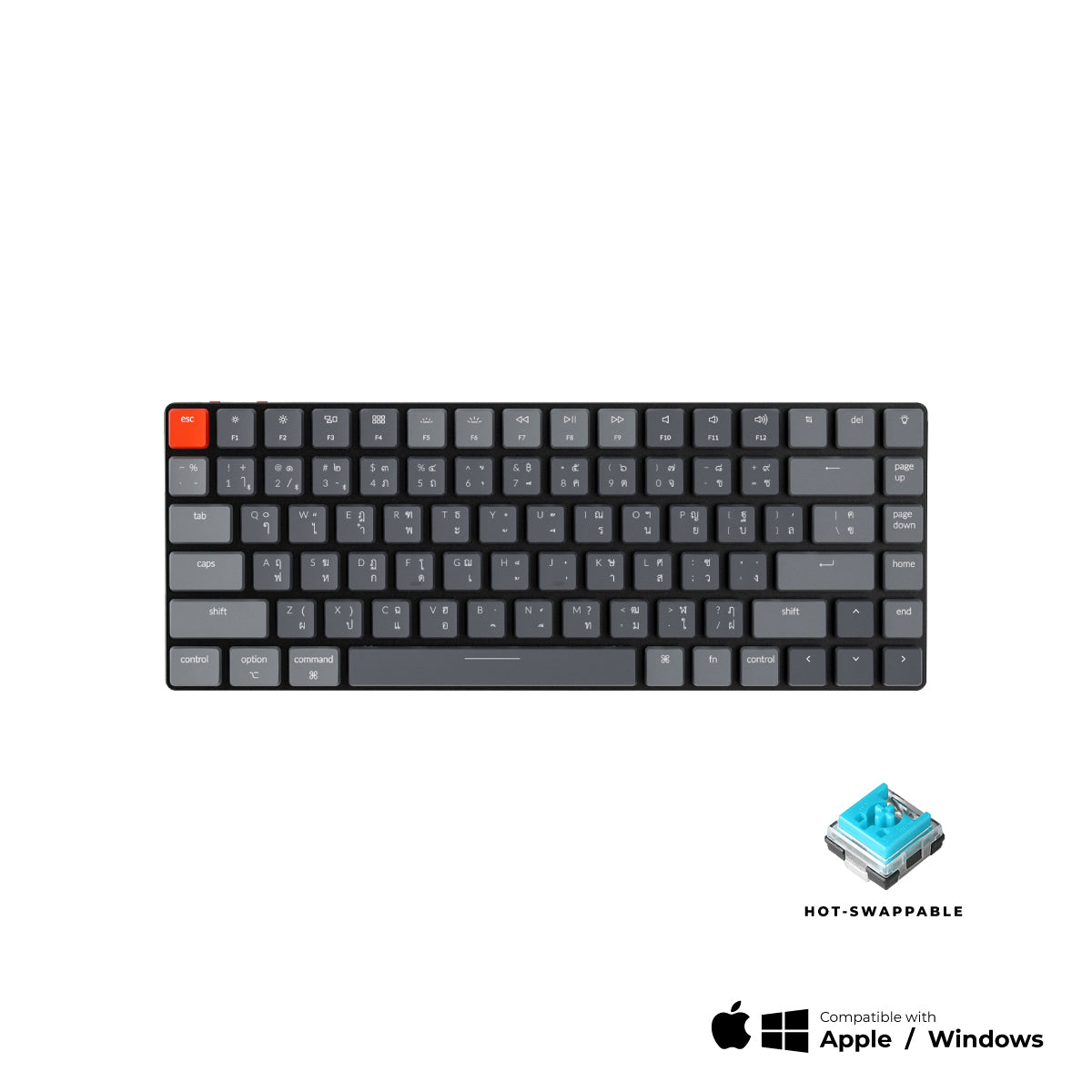 Keychron K3 V.2 Ultra-slim Wireless Mechanical Keyboard - Keychron