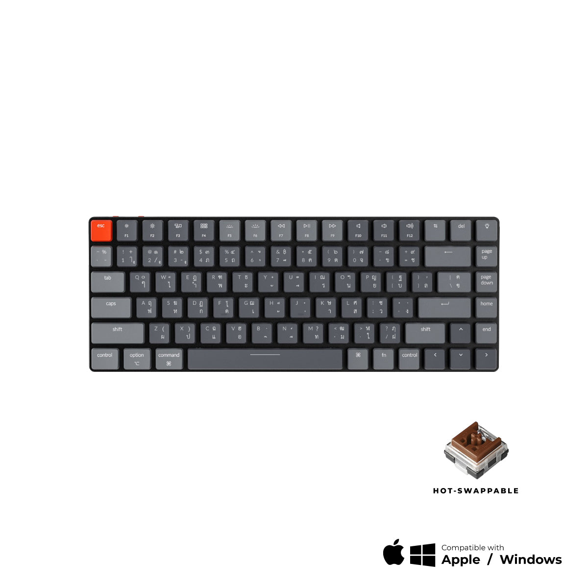 Keychron K3 V.2 Ultra-slim Wireless Mechanical Keyboard - Keychron