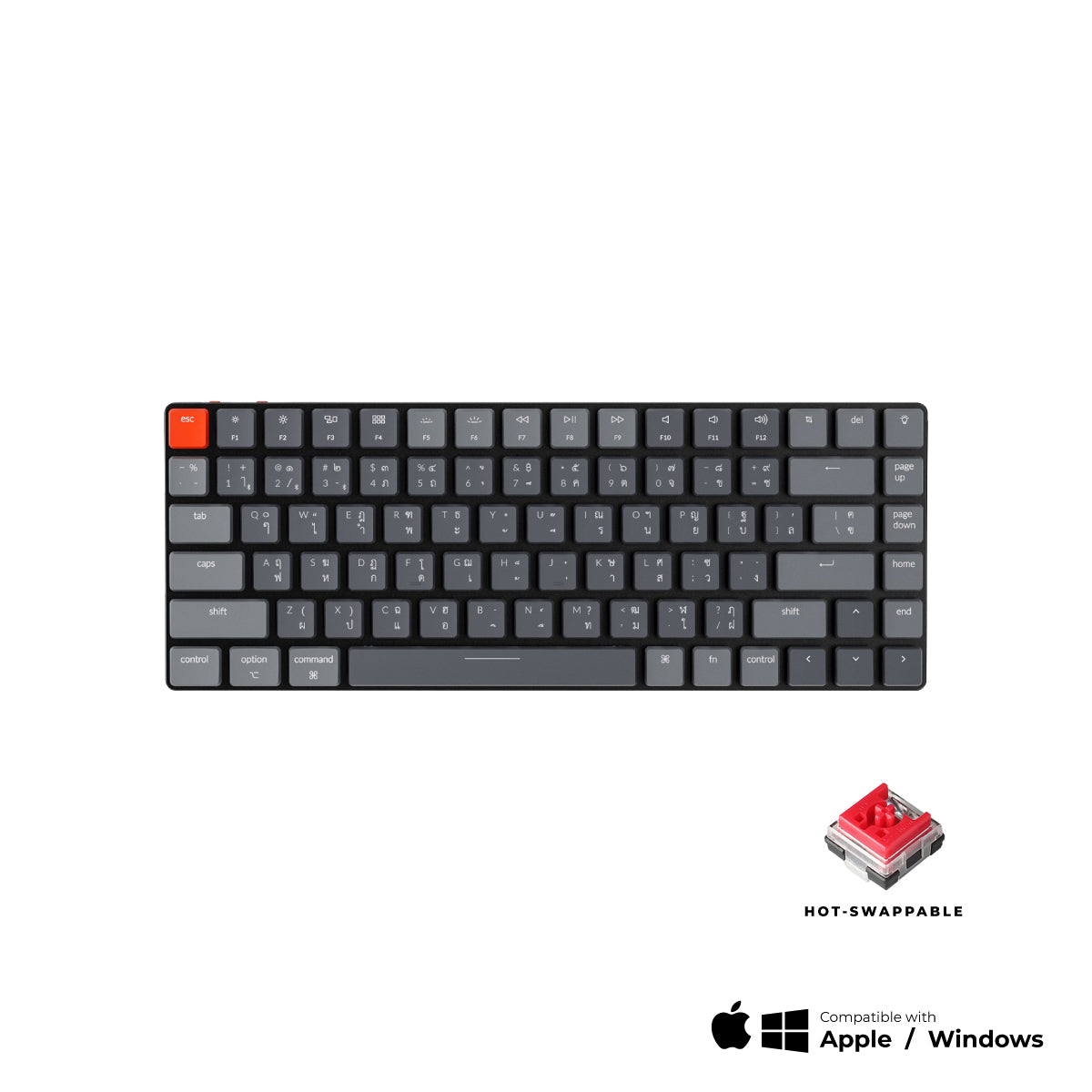 Keychron K3 V.2 Ultra-slim Wireless Mechanical Keyboard - Keychron