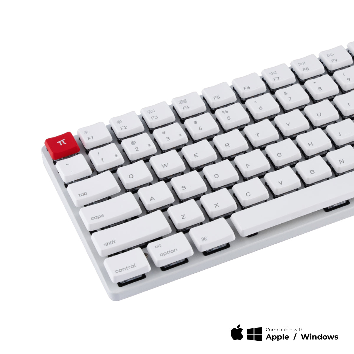 Keychron K3 V2 Non-Backlight Ultra-Slim Wireless Mechanical Keyboard (π Edition) - Keychron