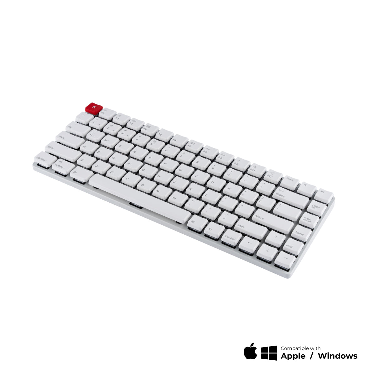 Keychron K3 V2 Non-Backlight Ultra-Slim Wireless Mechanical Keyboard (π Edition) - Keychron