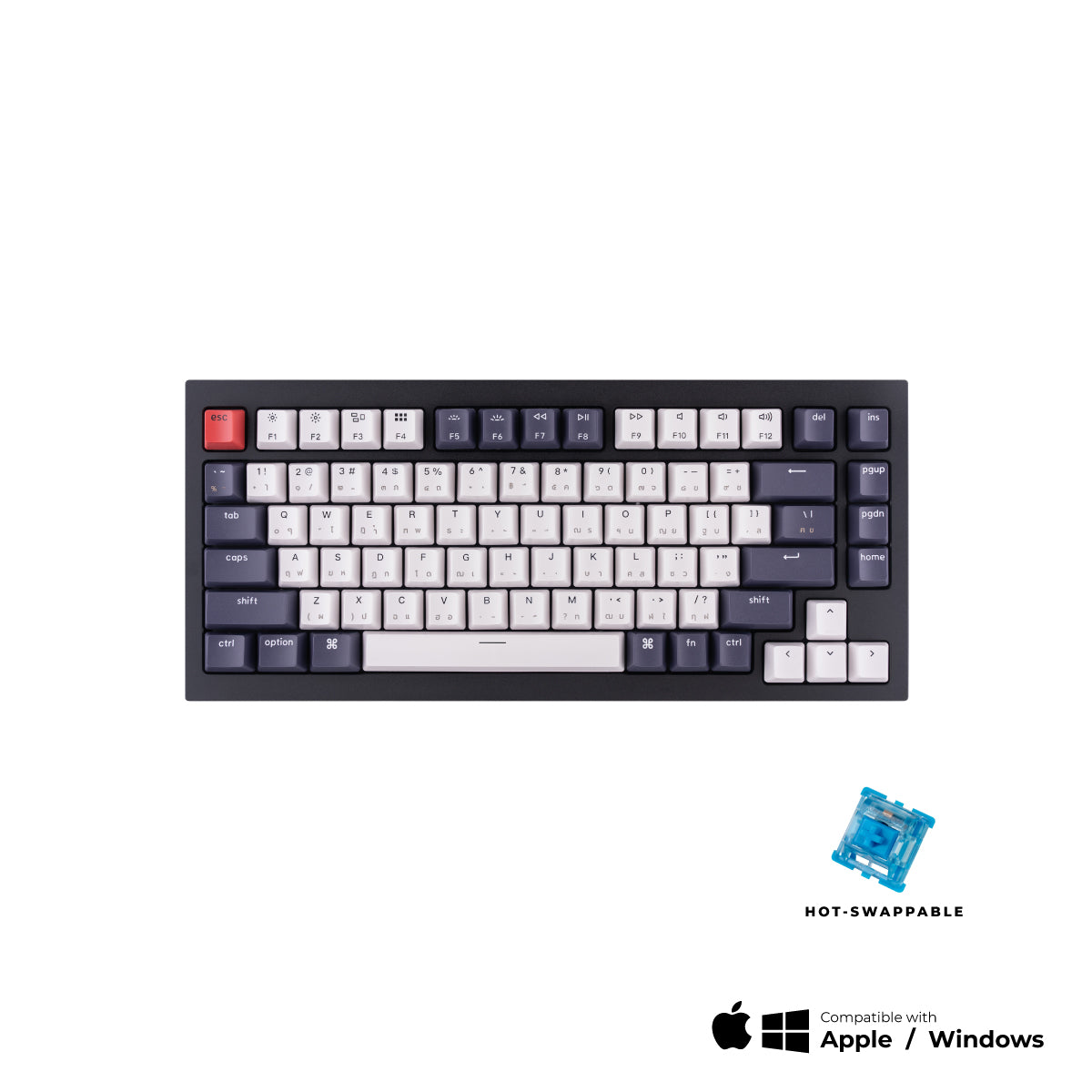 Keychron Q1 QMK Custom Mechanical Keyboard - Keychron