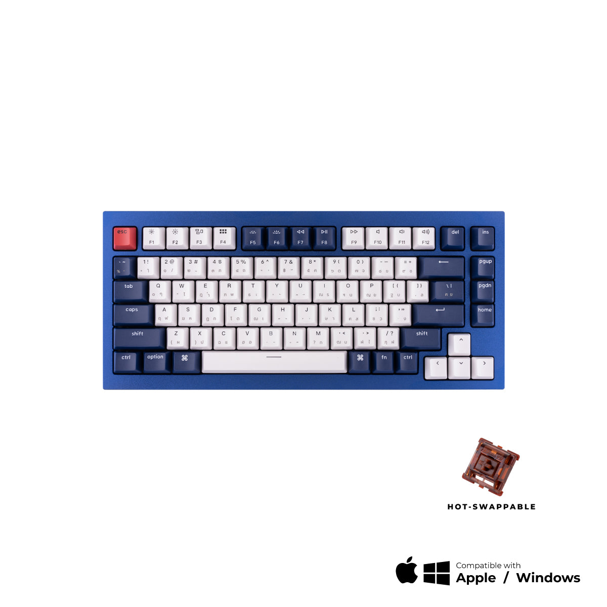 Keychron Q1 QMK Custom Mechanical Keyboard - Keychron