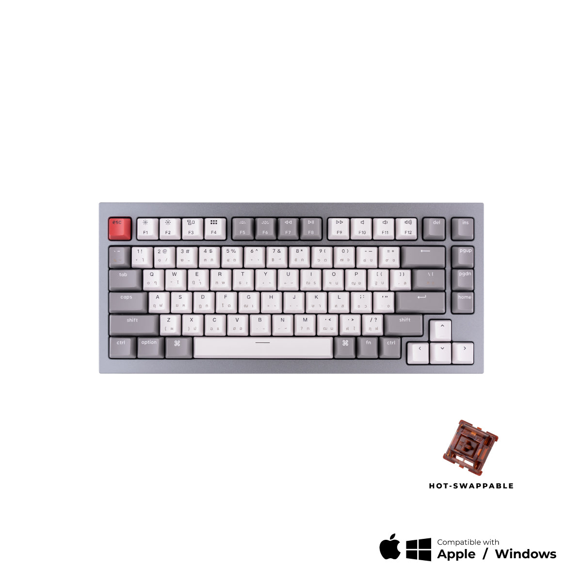 Keychron Q1 QMK Custom Mechanical Keyboard - Keychron