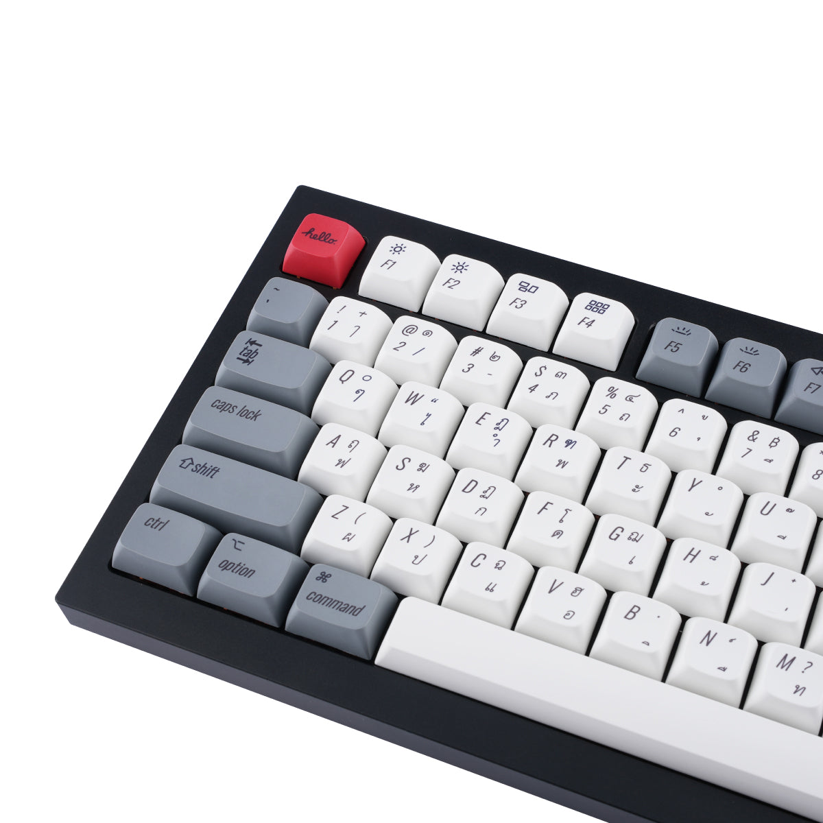 Keychron PBT Retro Keycap Set (italic version) - Keychron