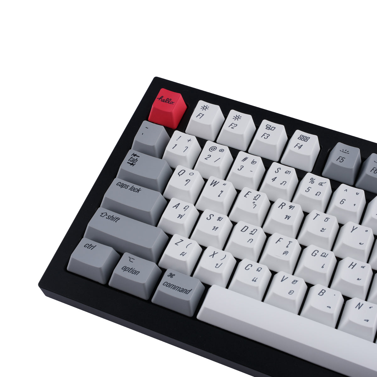 Keychron PBT Retro Keycap Set (italic version) - Keychron