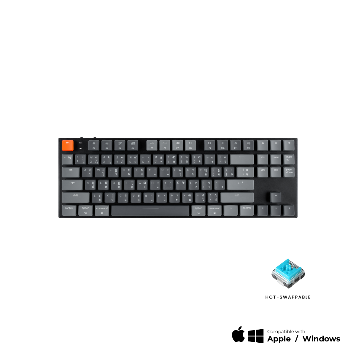 Keychron K1 Wireless Mechanical Keyboard (Version 5) - Keychron