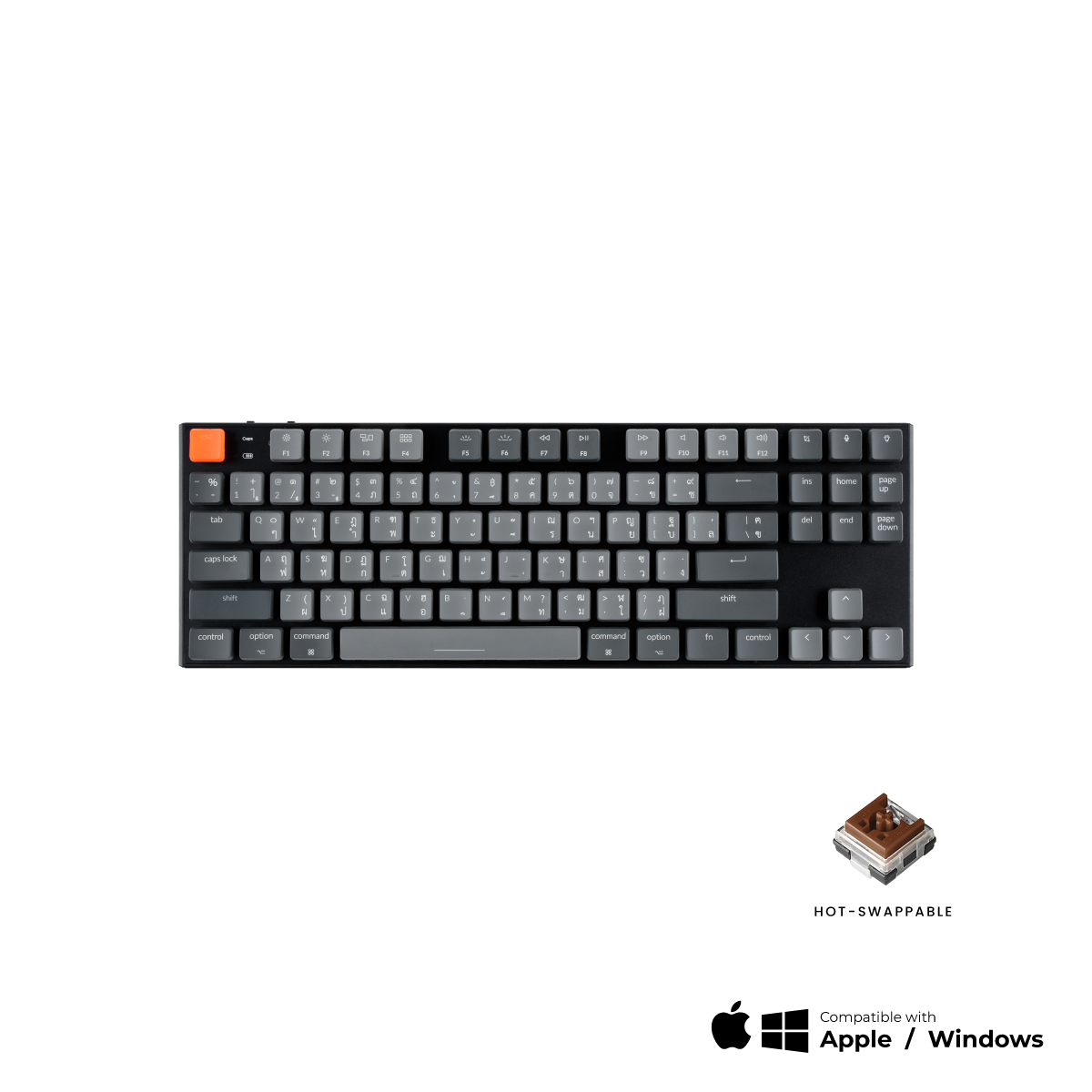 Keychron K1 Wireless Mechanical Keyboard (Version 5) - Keychron