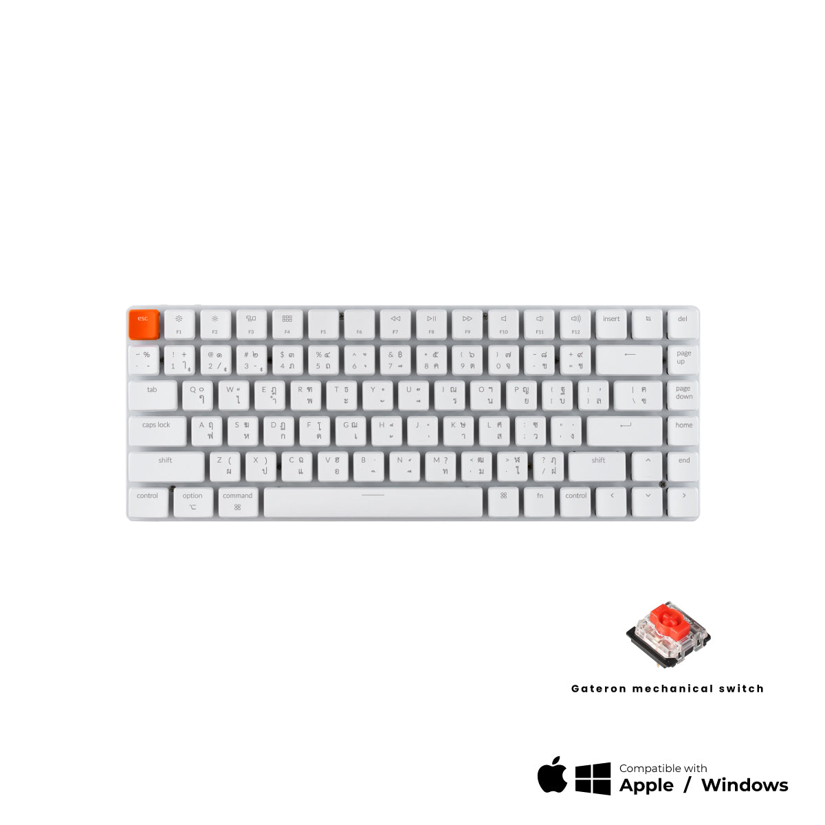 Keychron K3 Non-Backlight Ultra-Slim Wireless Mechanical Keyboard (Version 2) - Keychron