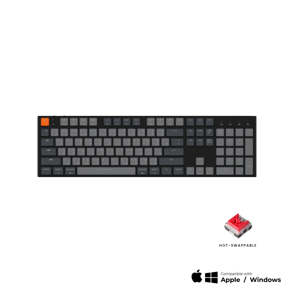 Keychron K5 Ultra-Slim Wireless Mechanical Keyboard - Keychron