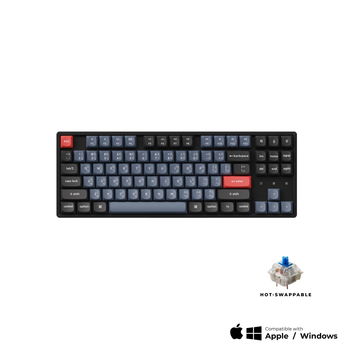 Keychron K8 Pro QMK/VIA Wireless Mechanical Keyboard - Keychron