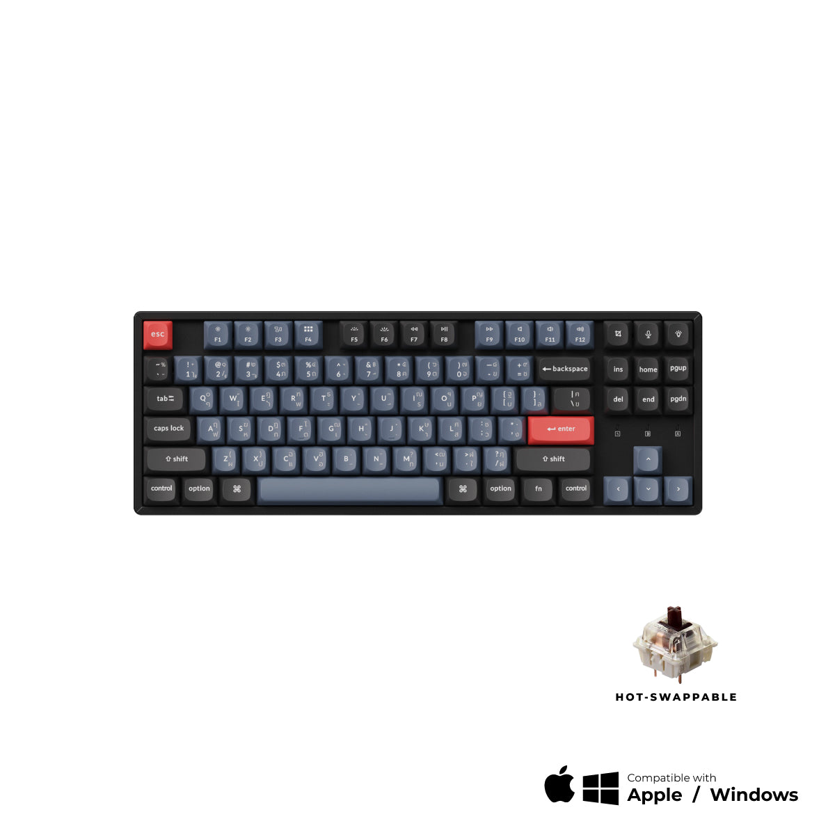 Keychron K8 Pro QMK/VIA Wireless Mechanical Keyboard - Keychron