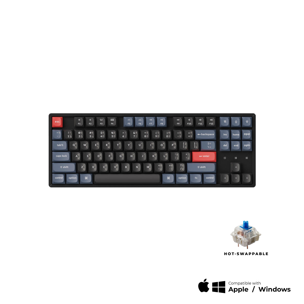 Keychron K8 Pro QMK/VIA Wireless Mechanical Keyboard - Keychron