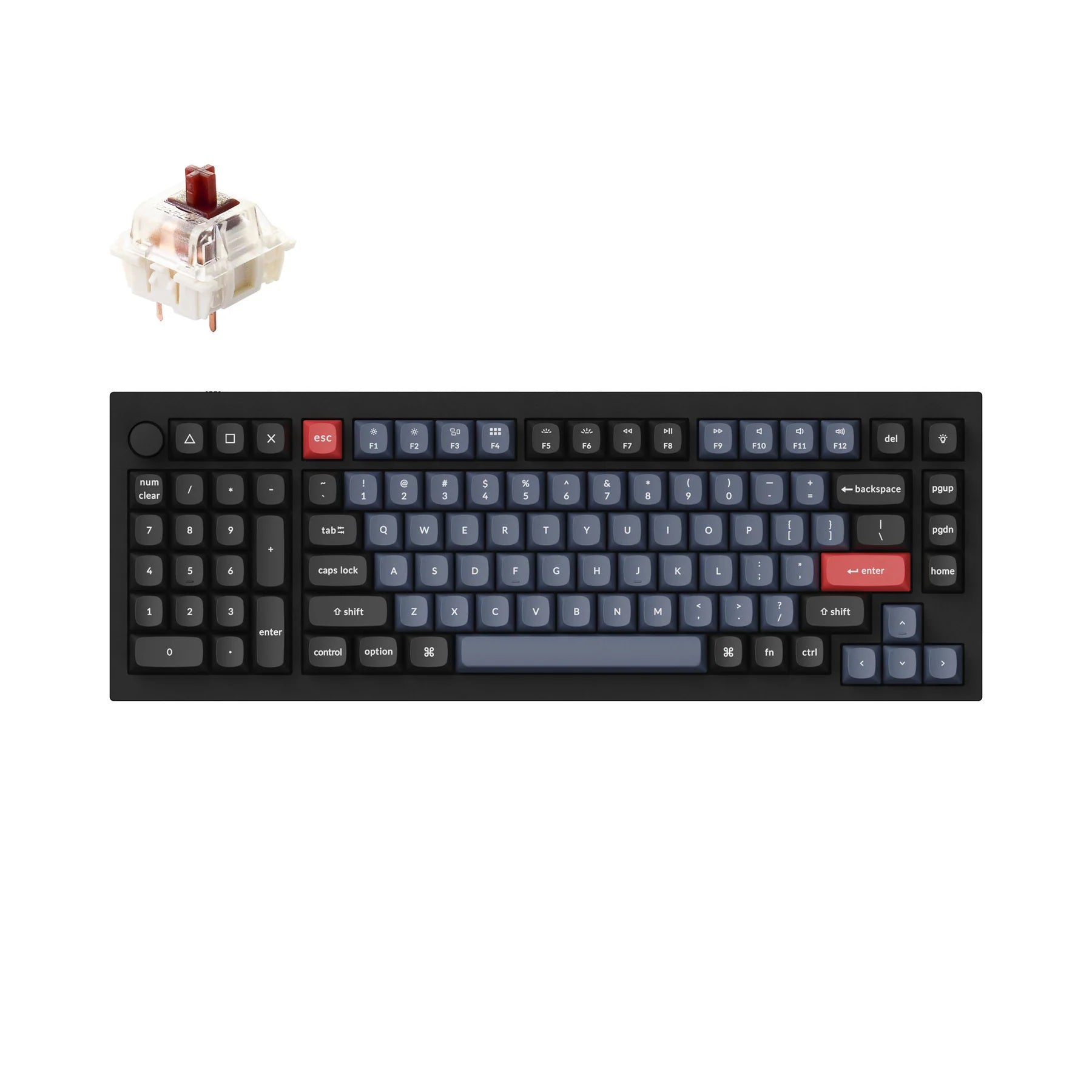 Keychron Q12 QMK Custom Mechanical Keyboard - Keychron