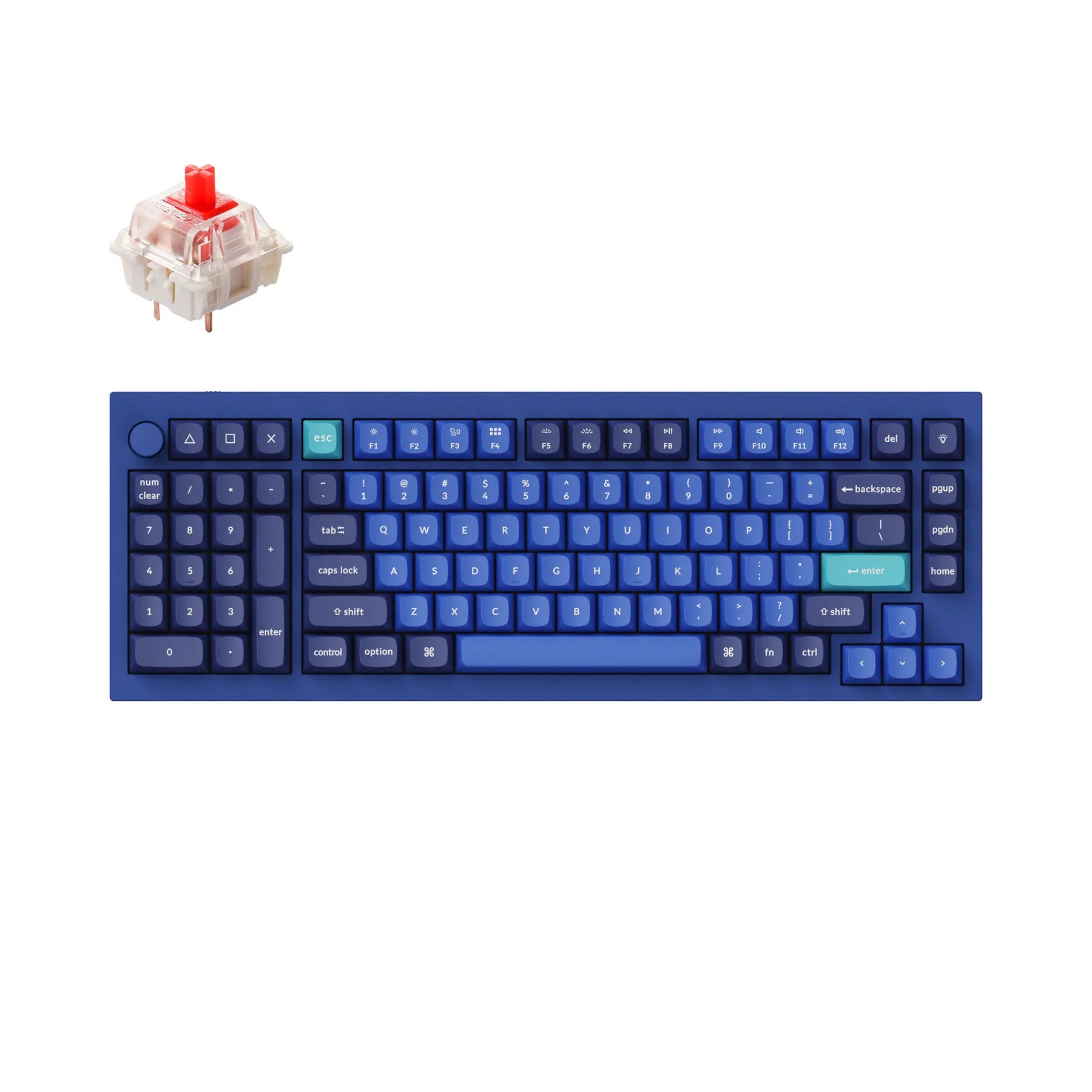 Keychron Q12 QMK Custom Mechanical Keyboard - Keychron