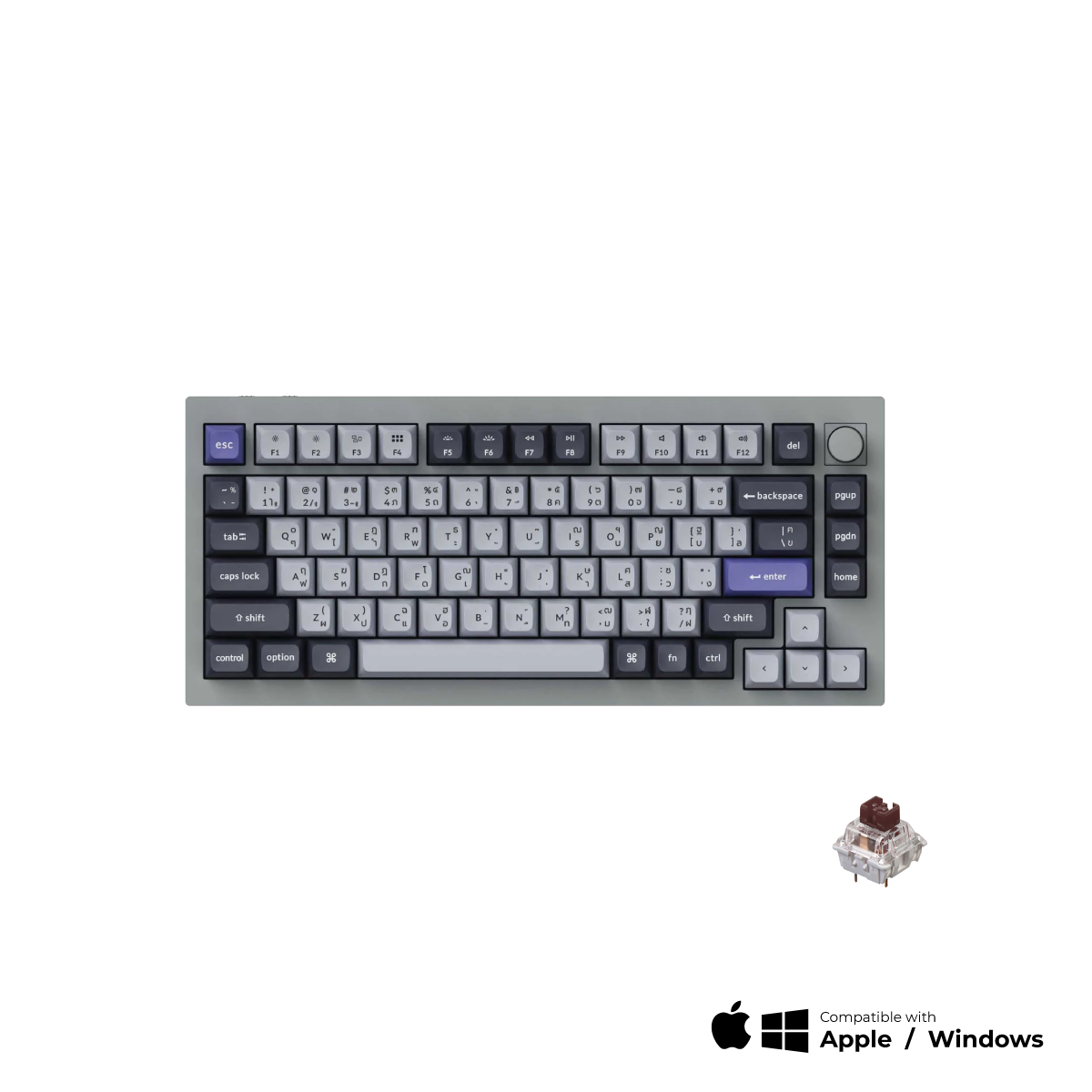 Keychron Q1 Pro QMK/VIA Wireless Custom Mechanical Keyboard - Keychron