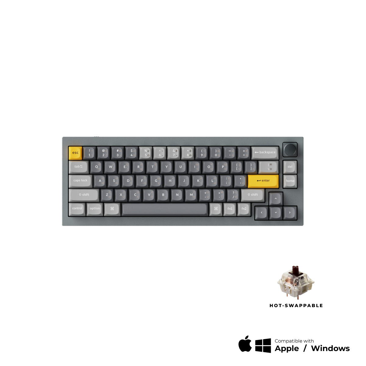 Keychron Q2 QMK Custom Mechanical Keyboard - Keychron