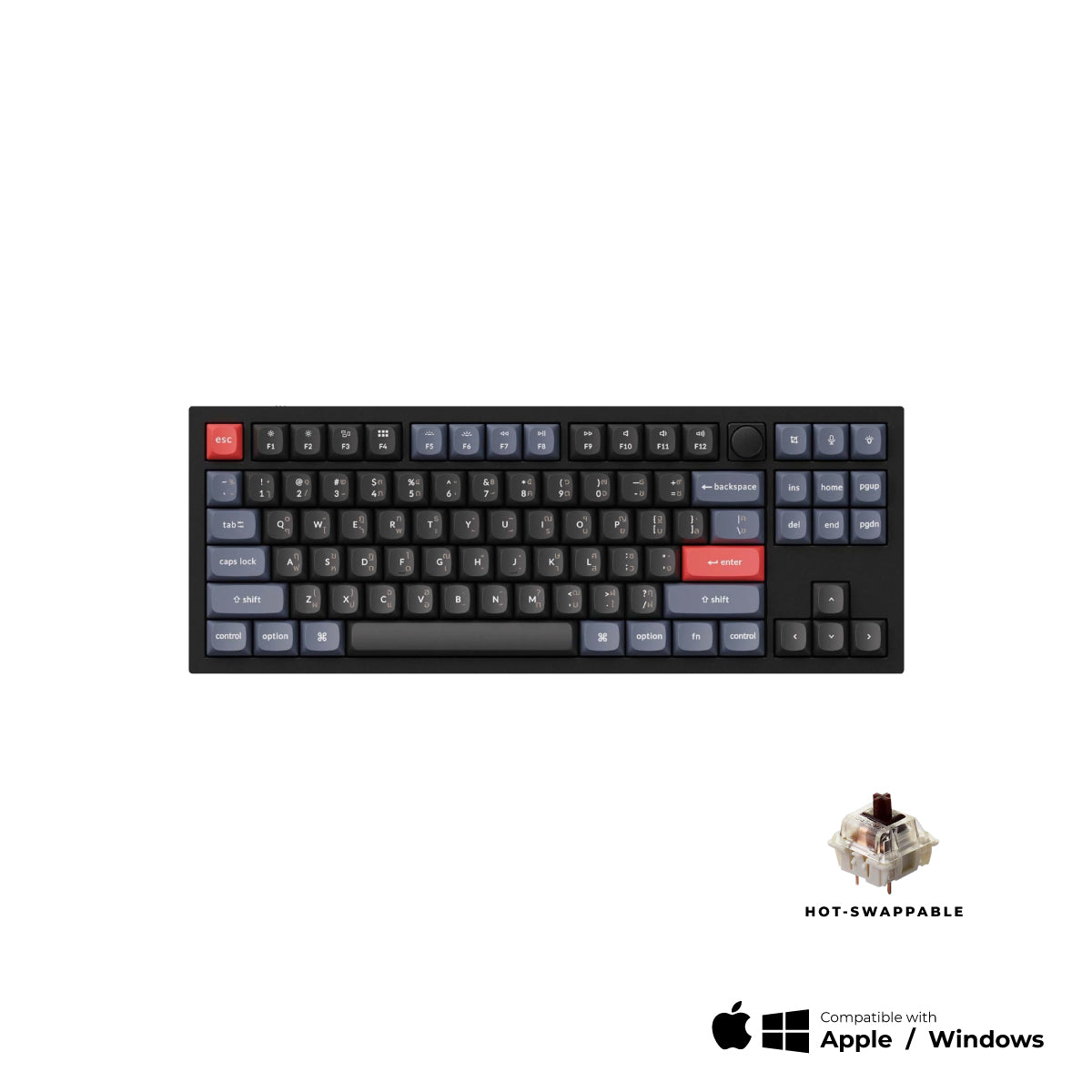 Keychron Q3 QMK Custom Mechanical Keyboard - Keychron