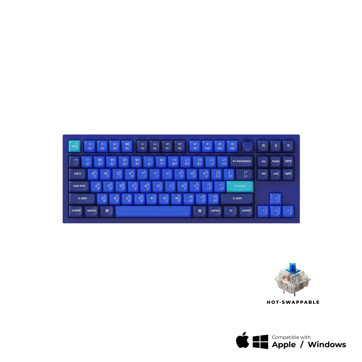 Keychron Q3 QMK Custom Mechanical Keyboard - Keychron