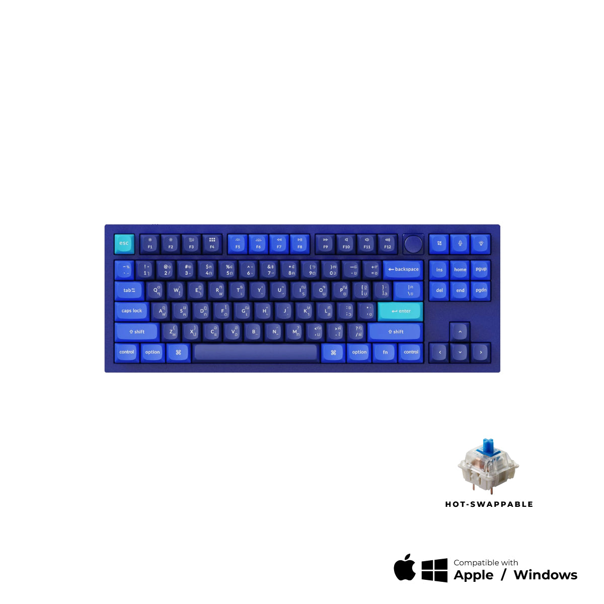 Keychron Q3 QMK Custom Mechanical Keyboard - Keychron