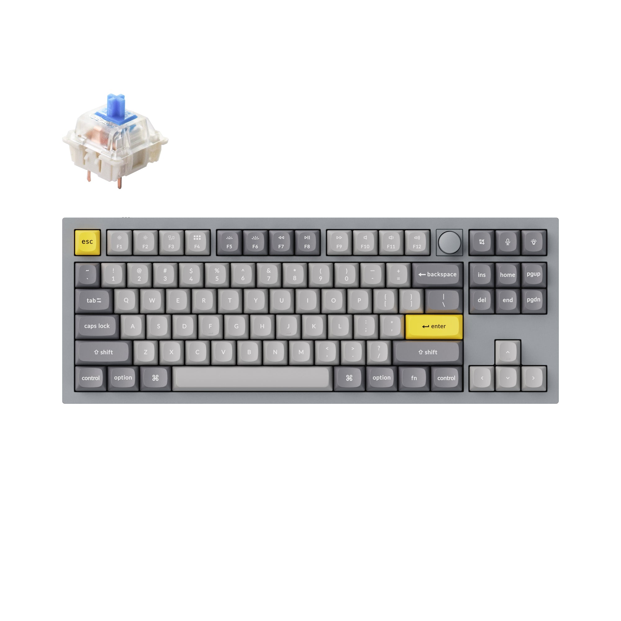 Keychron Q3 QMK Custom Mechanical Keyboard - Keychron