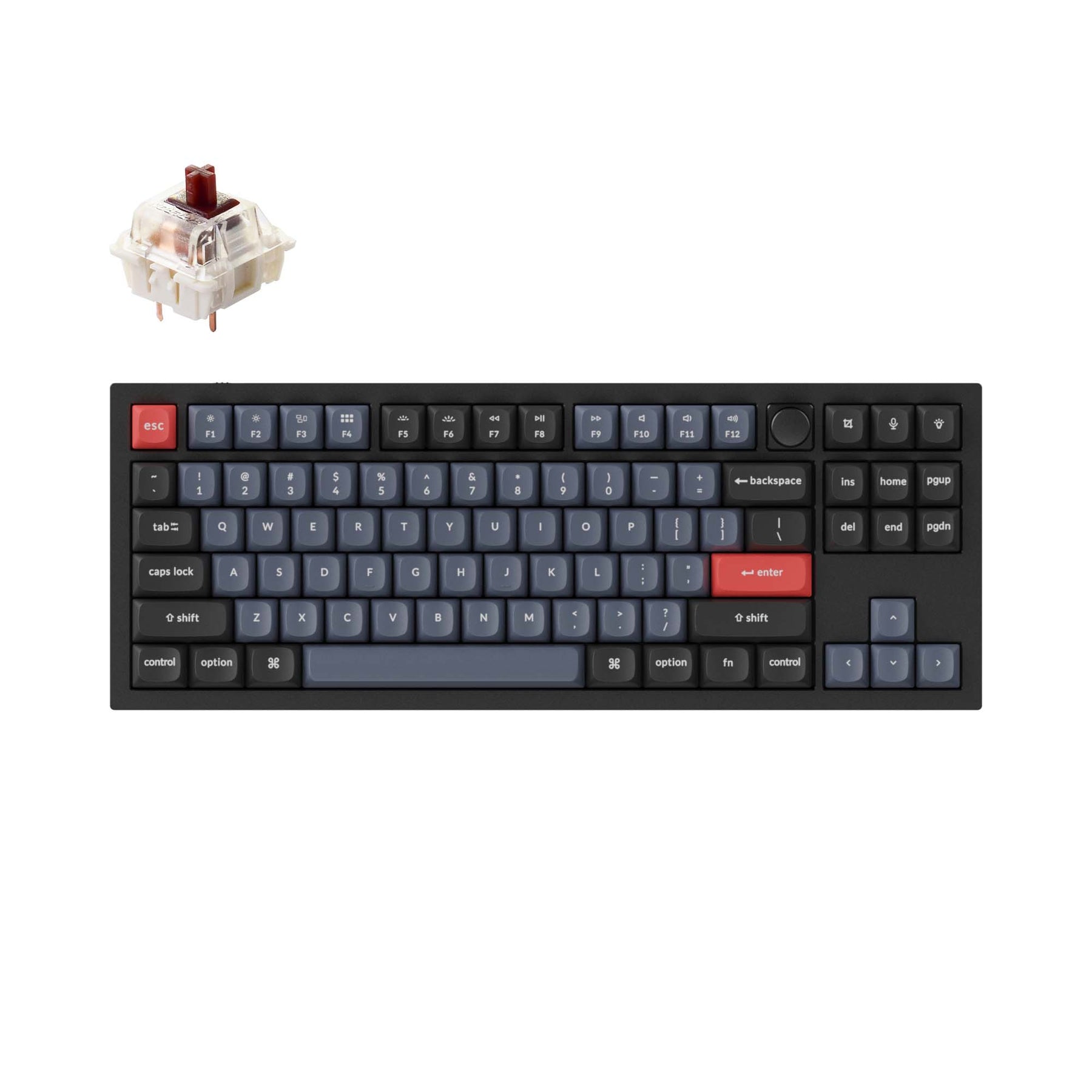 (ENG) Keychron Q3 QMK Custom Mechanical Keyboard - Keychron