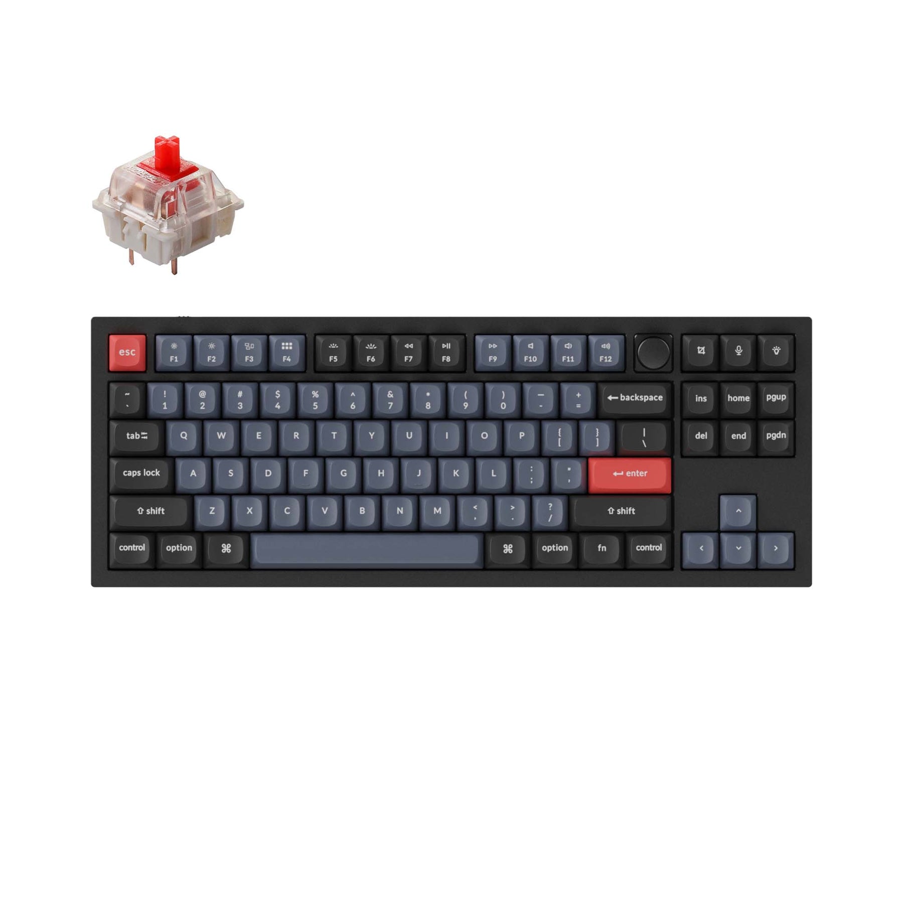 (ENG) Keychron Q3 QMK Custom Mechanical Keyboard - Keychron