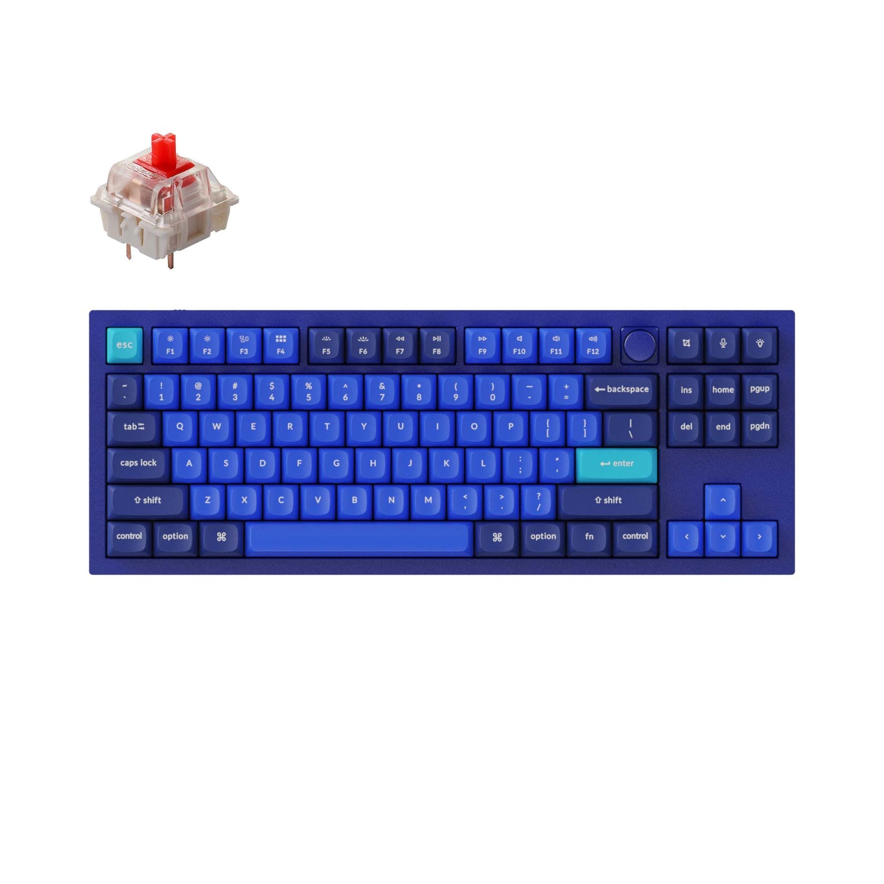 (ENG) Keychron Q3 QMK Custom Mechanical Keyboard - Keychron