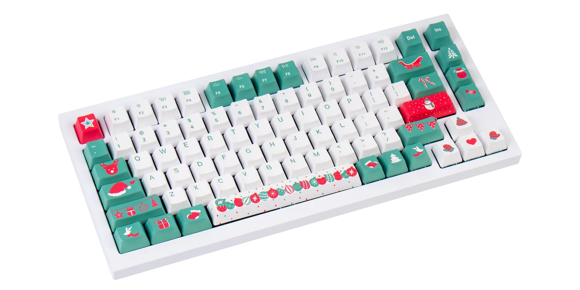 OEM Dye-Sub PBT Keycap Set - Christmas Tree - Keychron